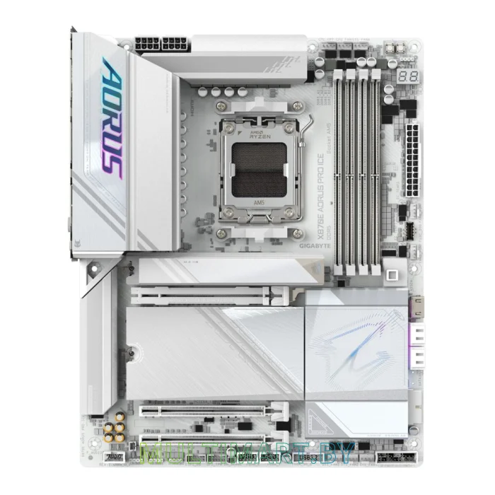 Материнская плата Gigabyte X870E Aorus Pro Ice
